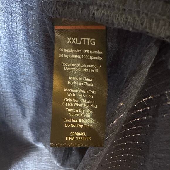 Spyder Navy Blue Quarter Zip Pullover - Picture 5 of 5